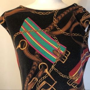 Ralph Lauren Print Short Sleeve Dress. (OBO)